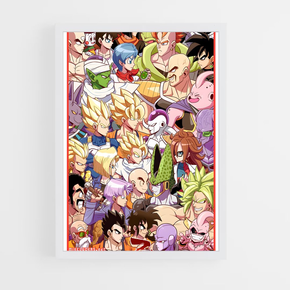 Poster L'Ascension de Son Goku – affiche Dragon ball fighterz (vue 3)
